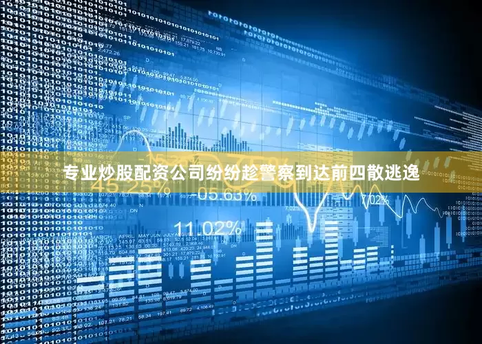 专业炒股配资公司纷纷趁警察到达前四散逃逸